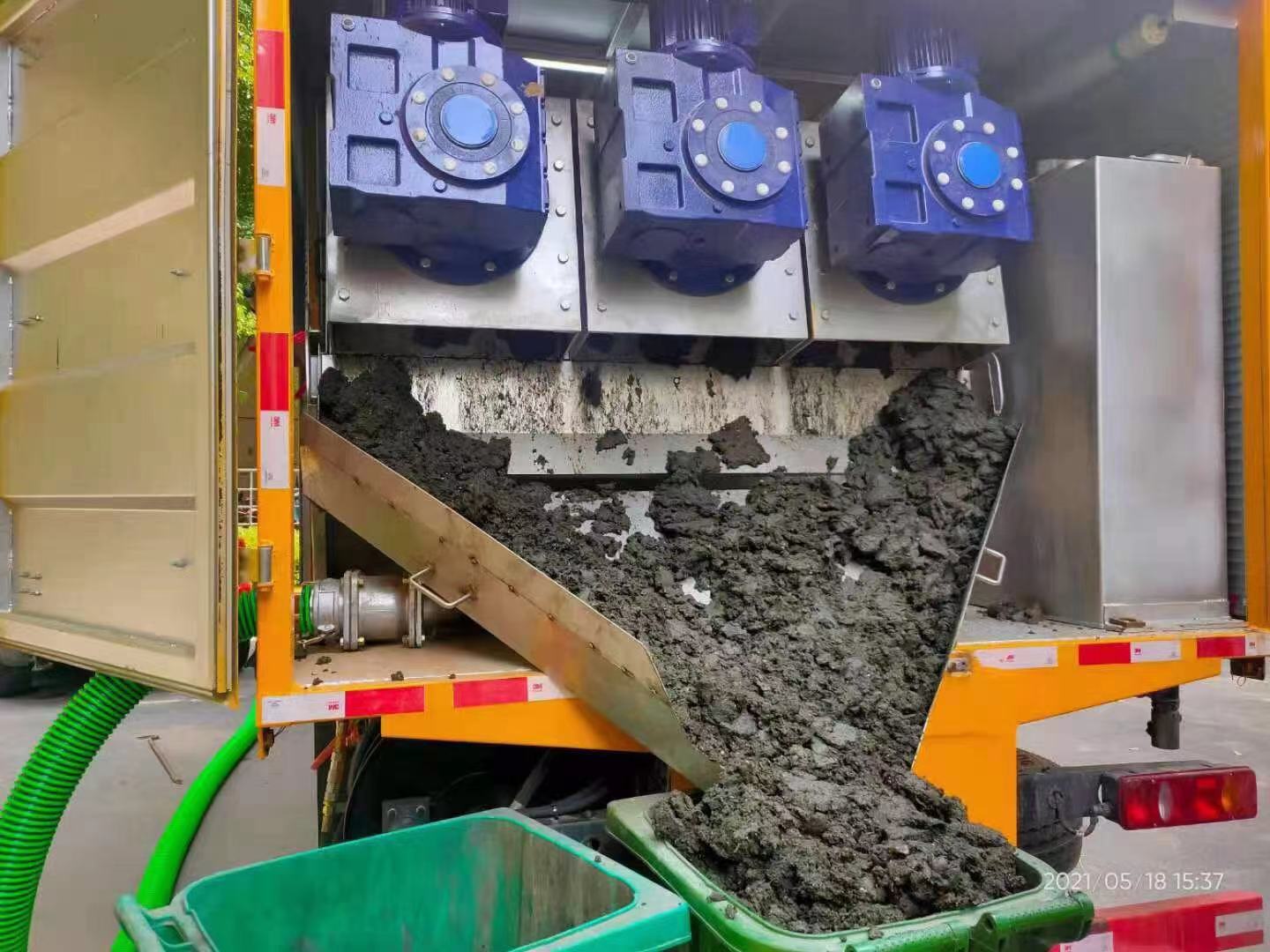 普洱化粪池清掏城市维护站-泥浆净化干湿分离处理